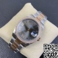 EW Factory Replica Diamond Rolex Datejust M126281RBR-0011 Rose Gold Watch Size 36mm