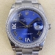 EW Factory Replica Rolex Datejust M126284RBR Blue Dial Size 36mm