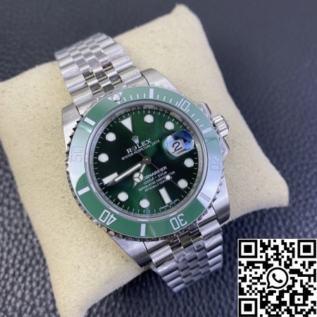 EW Factory Rolex Submariner Replica 116610LN Green Dial Size 40mm
