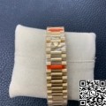 EW Factory Imitate Rolex Day Date M228235 Silver Gray Dial Gold Watch Size 40mm