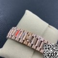 EW Factory Copy Rolex Day Date M228235 Black Dial Rose Gold Watch Size 40mm