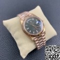 EW Factory Copy Rolex Day Date M228235 Black Dial Rose Gold Watch Size 40mm