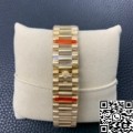 EW Factory Copy Rolex Day Date M228238-0042 White Dial Gold Watch Size 40mm