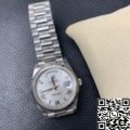 EW Factory Fake Rolex Day Date M228236-0010 White Dial Size 40mm