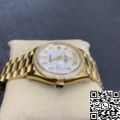 EW Factory Rolex Fake Day Date M128348RBR-0017 Ladies Gold Watch Size 36mm