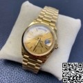 EW Factory Rolex Day Date Replica M128235-0037 Champagne Gold Watch Size 36mm