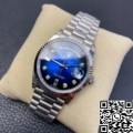 EW Factory copy Rolex Day Date M128239-0023 Gradient Blue Dial Size 36mm