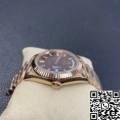 BP Factory Fake Rolex Day Date M228235-0003 Rose Gold Diamond Watch Size 36mm