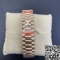 BP Factory Fake Rolex Day Date M228235-0003 Rose Gold Diamond Watch Size 36mm