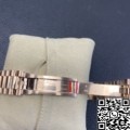 BP Factory Fake Rolex Day Date M228235-0003 Rose Gold Diamond Watch Size 36mm