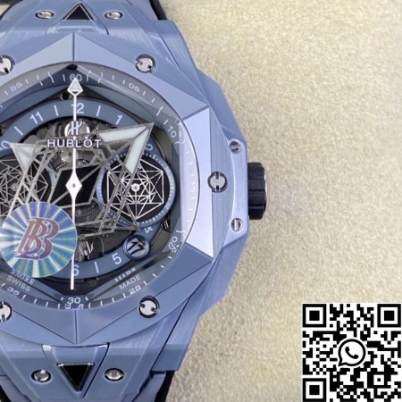 BBF Factory Hublot Replica Big Bang Sang Bleu II 418.FX.8007.RX.MXM21 Ceramics