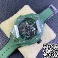 BBF Factory Hublot Replica Watches Big Bang Sang Bleu II 418.GX.5207.RX.MXM22 Green Ceramics