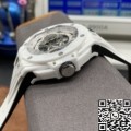 BBF Factory Fake Hublot Big Bang Sang Bleu II 418.HX.2001.RX.MXM2 White Ceramics