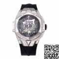 BBF Factory Hublot Big Bang Replica Sang Bleu II 418.NX.1107.RX.MXM19 Titanium Case