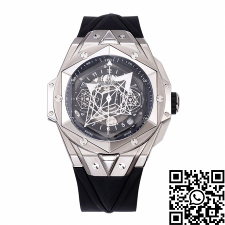 BBF Factory Hublot Big Bang Replica Sang Bleu II 418.NX.1107.RX.MXM19 Titanium Case