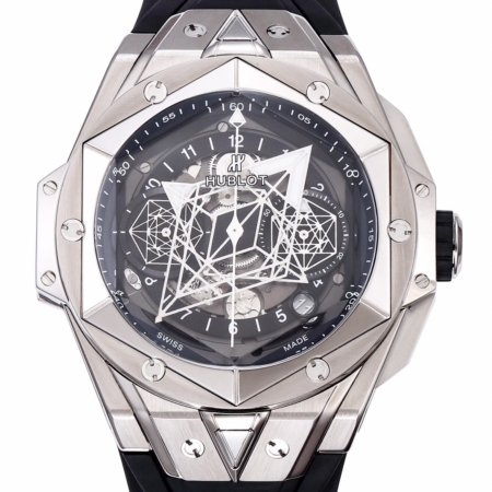 BBF Factory Hublot Big Bang Replica Sang Bleu II 418.NX.1107.RX.MXM19 Titanium Case
