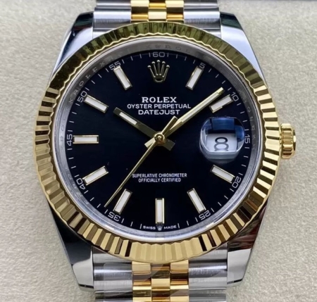 Clean Factory Rolex Datejust M126333-0014 Gold Watches Replica