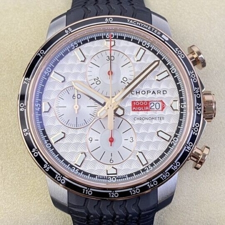 V7 Factory Chopard Fake Mille Miglia 168571-6001 White Dial