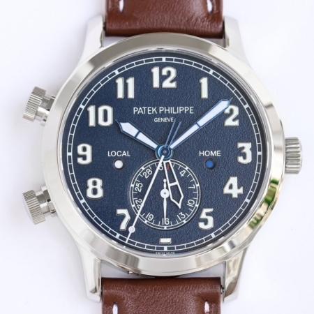 GR Factory Copy Patek Philippe Complications 5524G-001 Brown Leather Strap