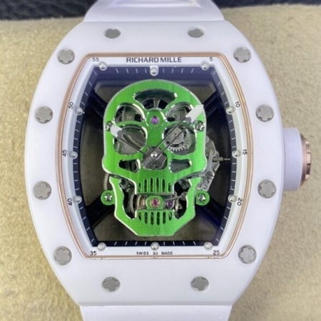 YS Factory Richard Miller RM52-01 Replica Tourbillon White Ceramic Case