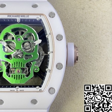 YS Factory Richard Miller RM52-01 Replica Tourbillon White Ceramic Case