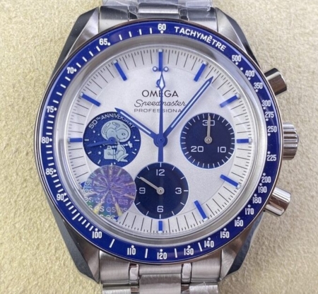 OS Factory Replica Omega Speedmaster 310.32.42.50.02.001 Five Bead Steel Belt