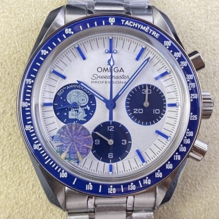 OS Factory Replica Omega Speedmaster 310.32.42.50.02.001 Five Bead Steel Belt