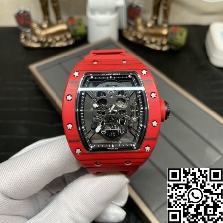 YS Factory Richard Miller RM052 Fake Red Carbon Fiber Case