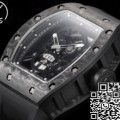 YS Factory Fake Richard Miller RM052 Black Carbon Fiber Case