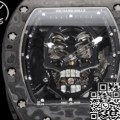 YS Factory Fake Richard Miller RM052 Black Carbon Fiber Case