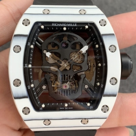 YS Factory Counterfeit Richard Miller RM052 White Carbon Fiber Case
