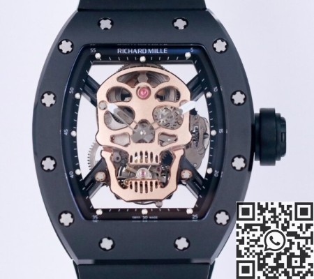 JB Factory Richard Miller Replica RM052 Rose Gold Skull