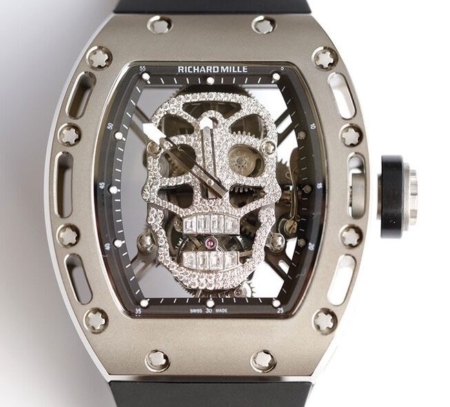 EUR Factory Richard Miller Fake RM052 Diamond Skull