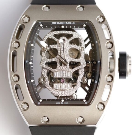 EUR Factory Richard Miller Fake RM052 Diamond Skull