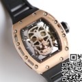EUR Factory Richard Miller Fake RM052 Rose Gold Case With Diamond Dial