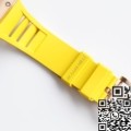 EUR Factory Copy Richard Miller RM052 Rose Gold Case Yellow Rubber Strap