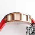 EUR Factory Richard Miller Imitate RM052 Rose Gold Case Red Rubber Strap