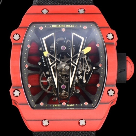 YS Factory Richard Miller RM27-03 Tourbillon Red Carbon Fiber