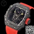 YS Factory Copy Richard Mille RM27-03 Tourbillon Black Carbon Fiber