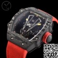 YS Factory Copy Richard Mille RM27-03 Tourbillon Black Carbon Fiber