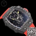 YS Factory Copy Richard Mille RM27-03 Tourbillon Black Carbon Fiber
