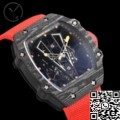 YS Factory Copy Richard Mille RM27-03 Tourbillon Black Carbon Fiber