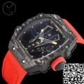 YS Factory Copy Richard Mille RM27-03 Tourbillon Black Carbon Fiber