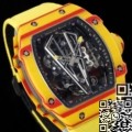 RM Factory Replica Richard Mille RM27-03 Yellow Nylon Strap
