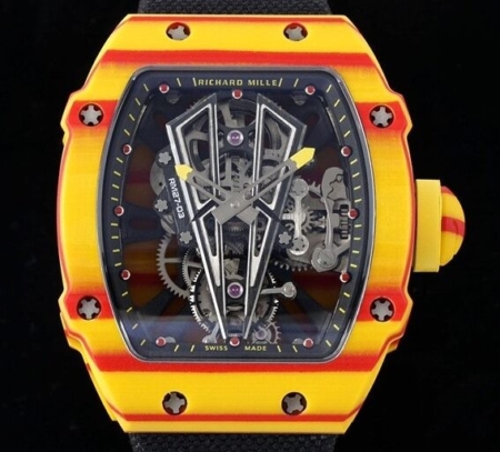 Richard Mille Watches RM27-03 Black Nylon Strap Watches