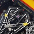Fake Richard Watches RM Mille RM27-03 Black Rubber Strap