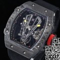 Fake Richard Mille RM Factory RM27-03 Black Nylon Strap
