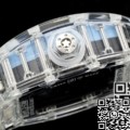 RM Replica Richard Mille RM35-01 Blue Dial Transparent Strap