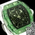 RM Factory Replica Watches Richard Mille RM35-01 White Strap