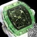 RM Factory Replica Watch Richard Mille RM35-01 Green Crystal